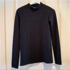 Anthropologie Everyday Mock-Neck Top